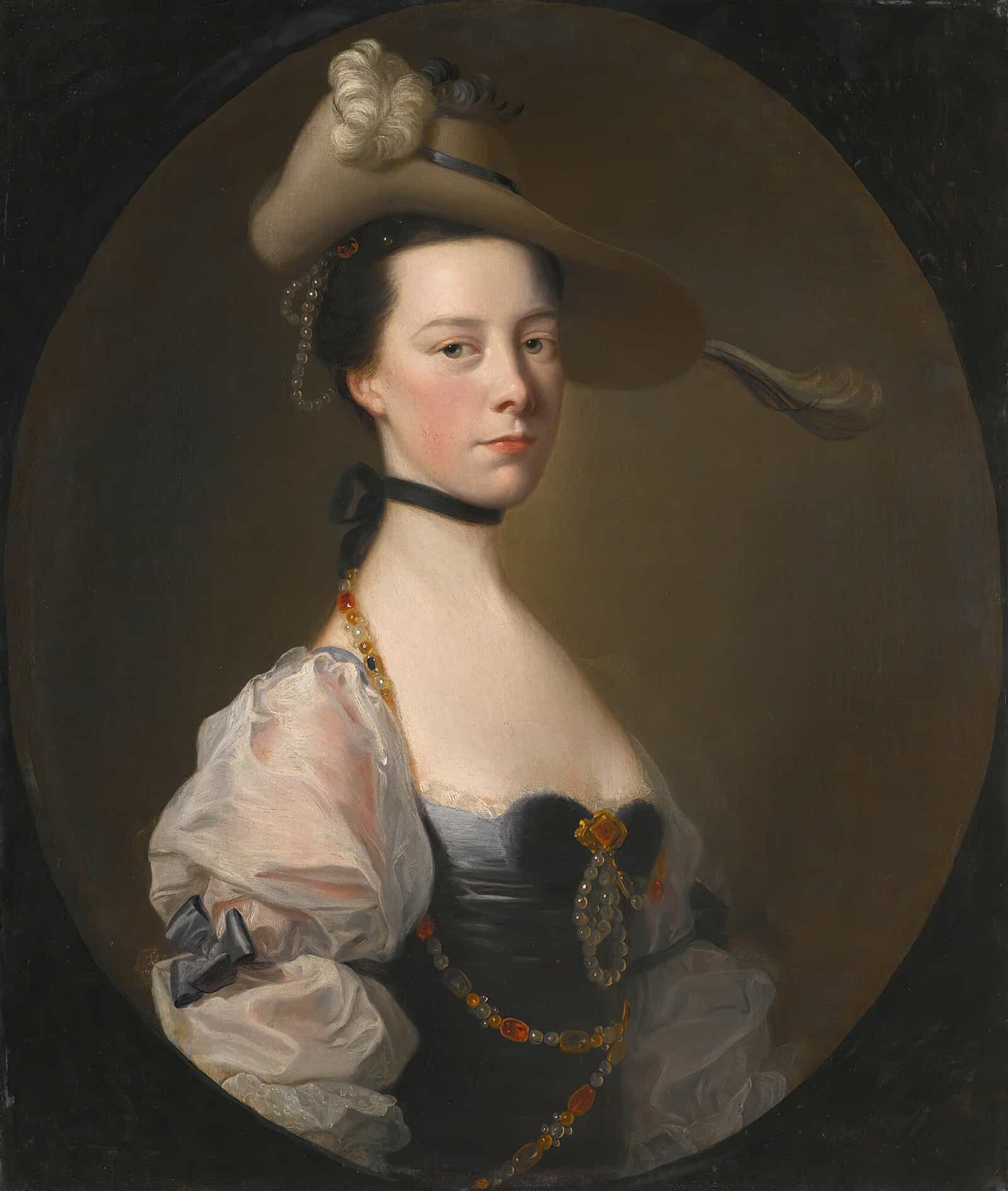Portrait Of A Lady by Joseph Wright Of Derby