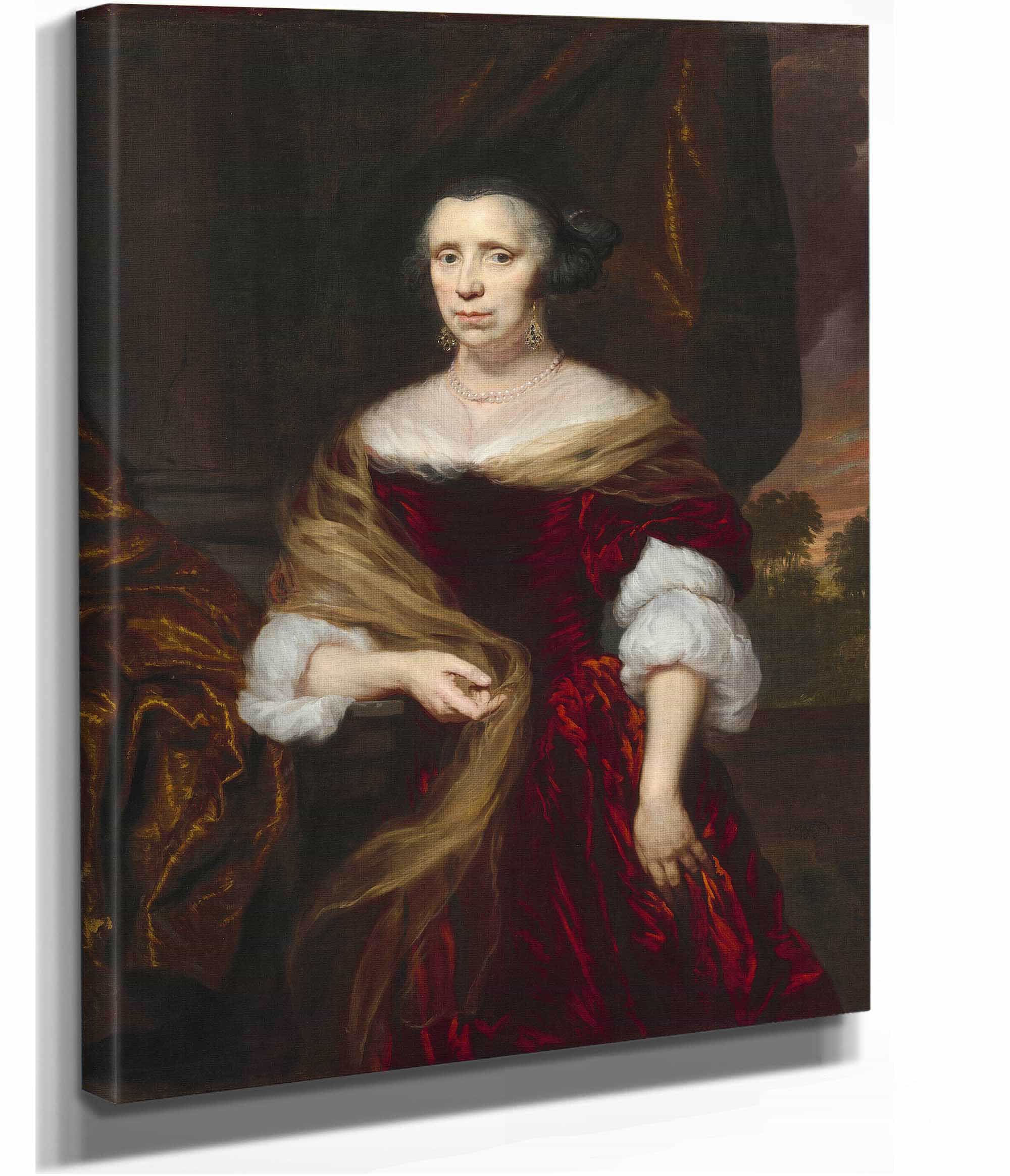Portrait Of A Lady by Nicolaes Maes