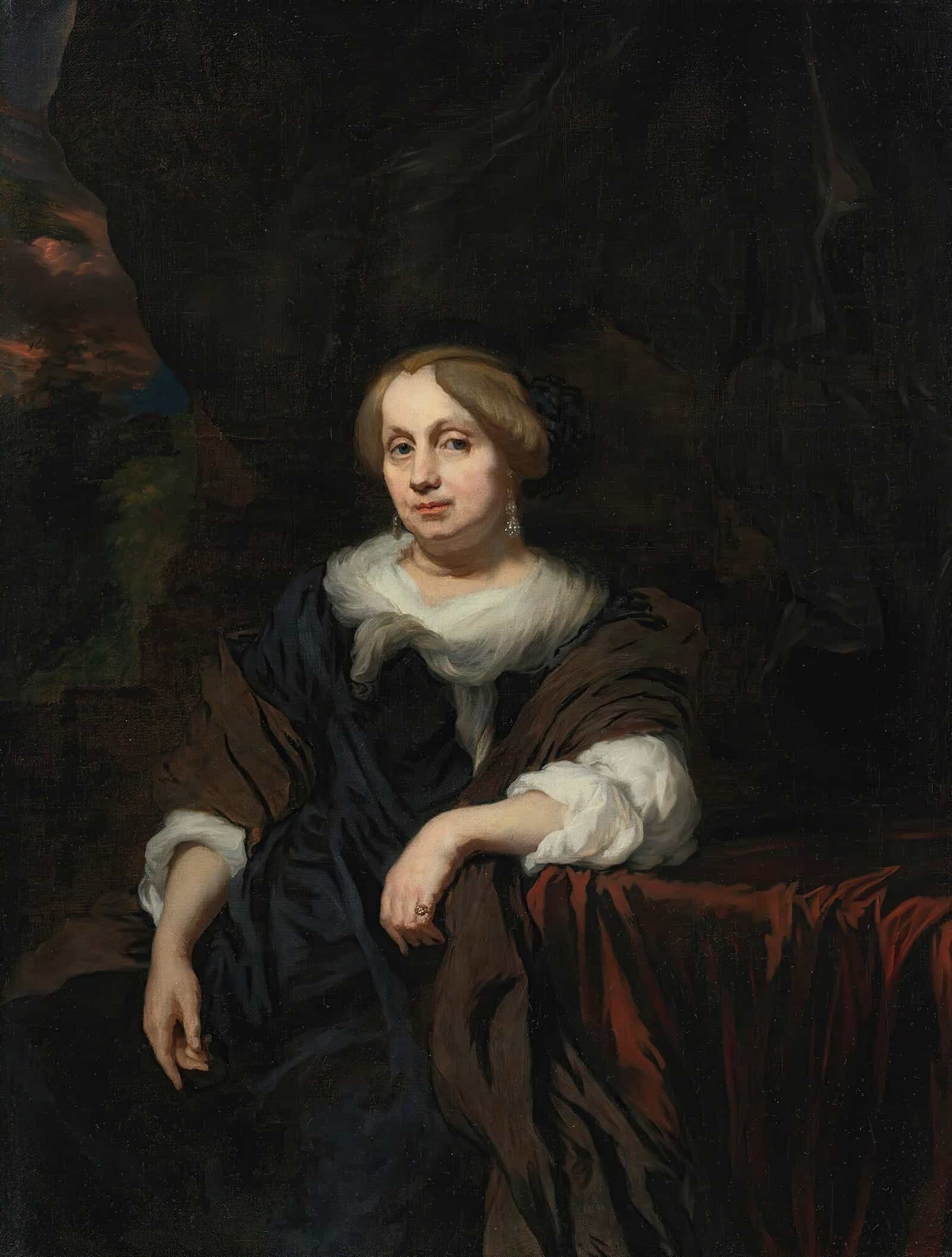 Portrait Of A Lady by Nicolaes Maes