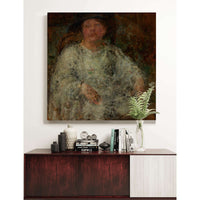 Portrait Of A Lady With Glasses by Olga Boznanska