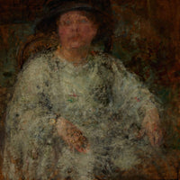 Portrait Of A Lady With Glasses by Olga Boznanska