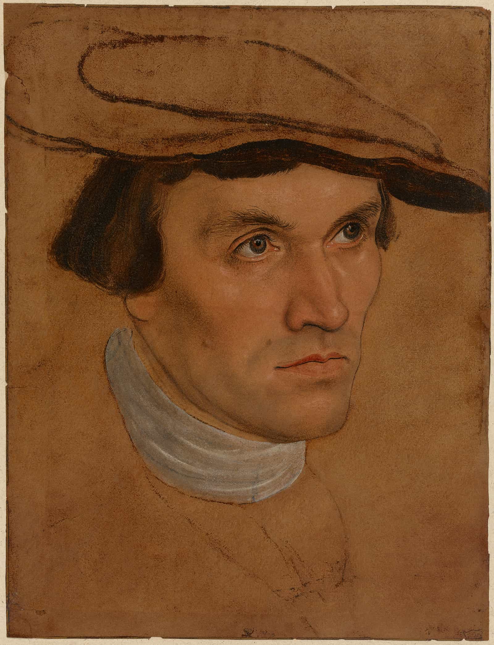 Portrait Of A Man About by Lucas Cranach The Elder
