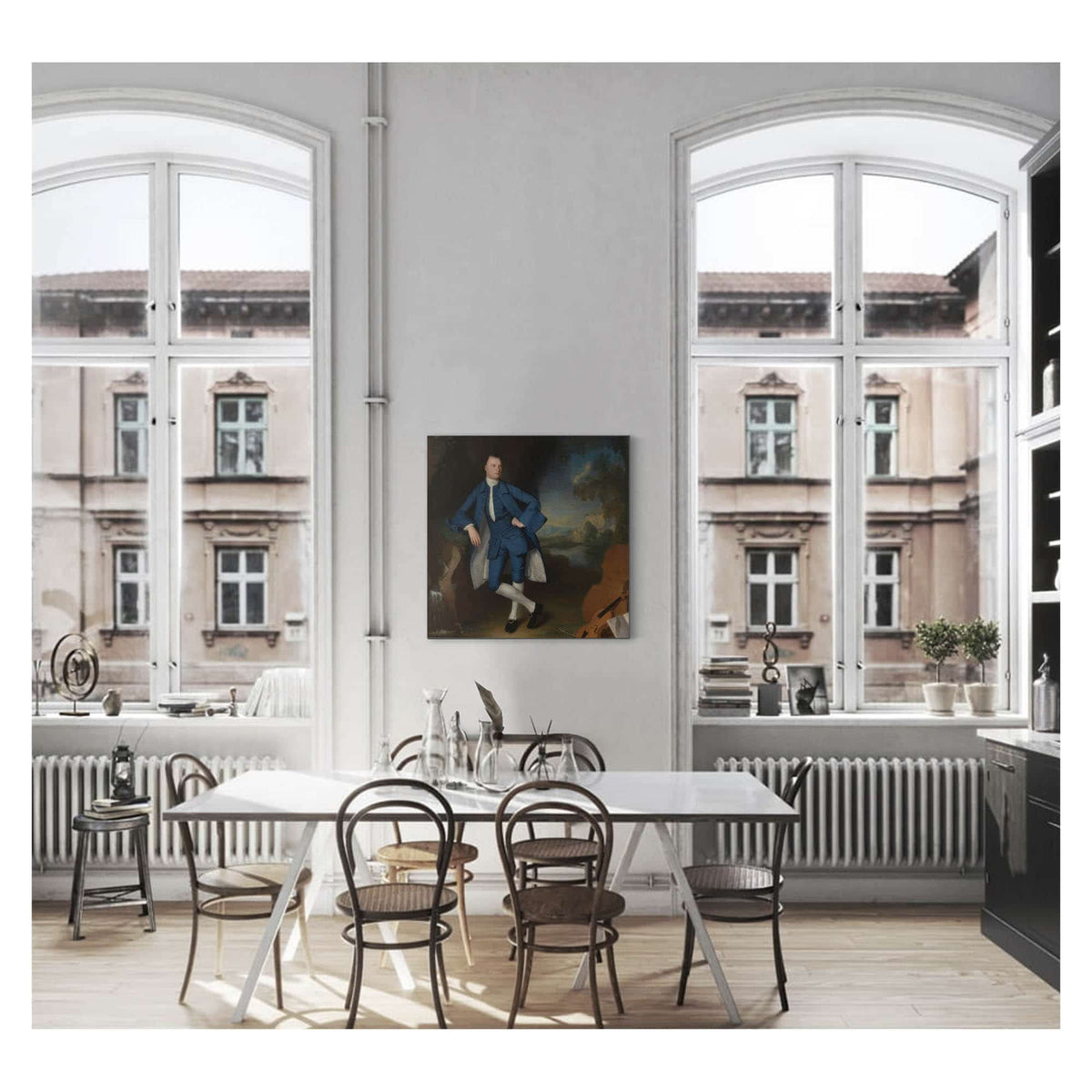 Portrait Of A Man Between And by George Romney