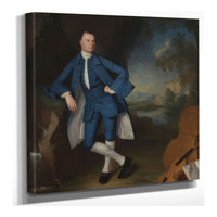 Portrait Of A Man Between And by George Romney