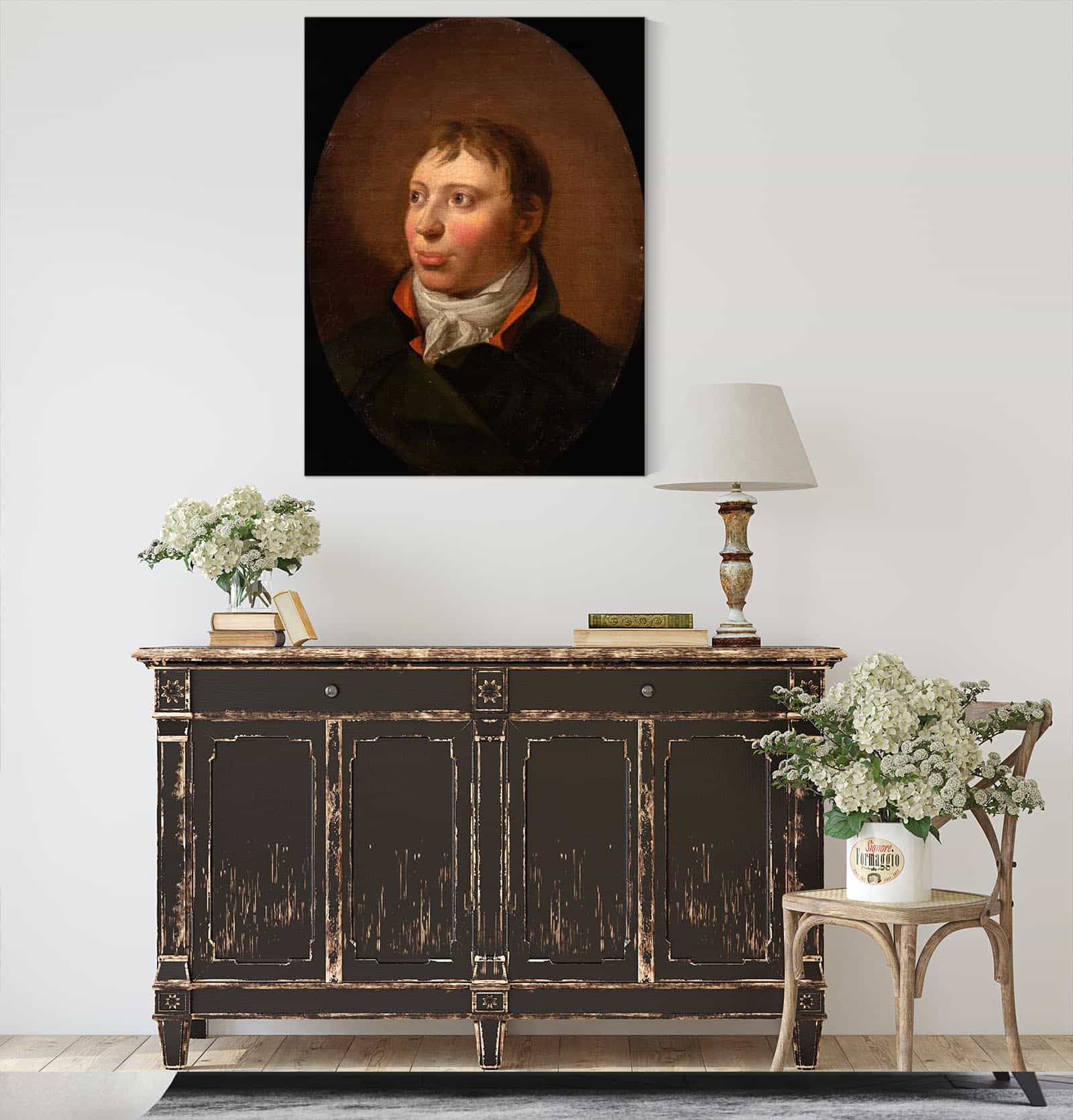 Portrait Of A Man by Christoffer Wilhelm Eckersberg