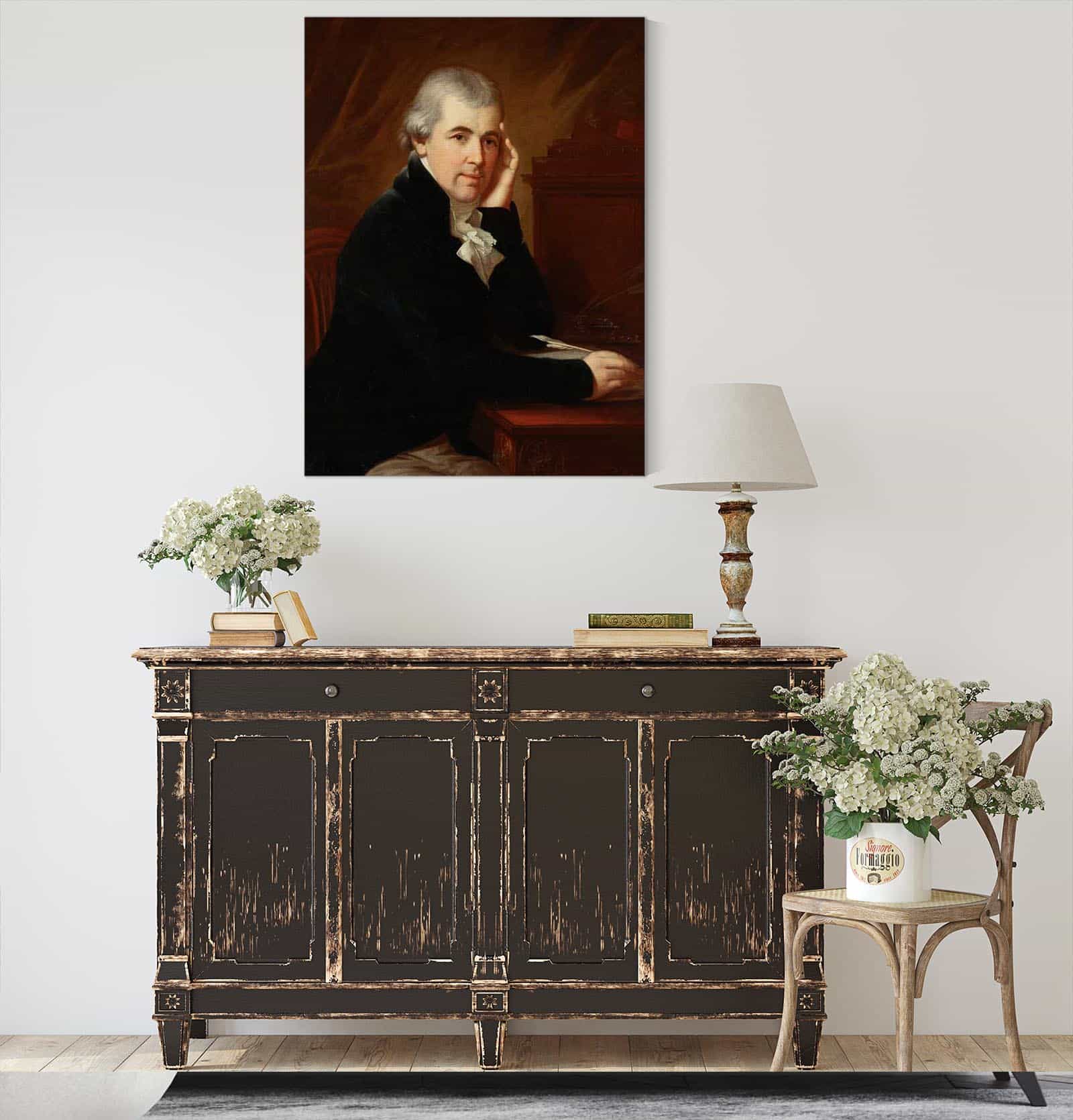 Portrait Of A Man by Johann Baptist Von Lampi The Elder
