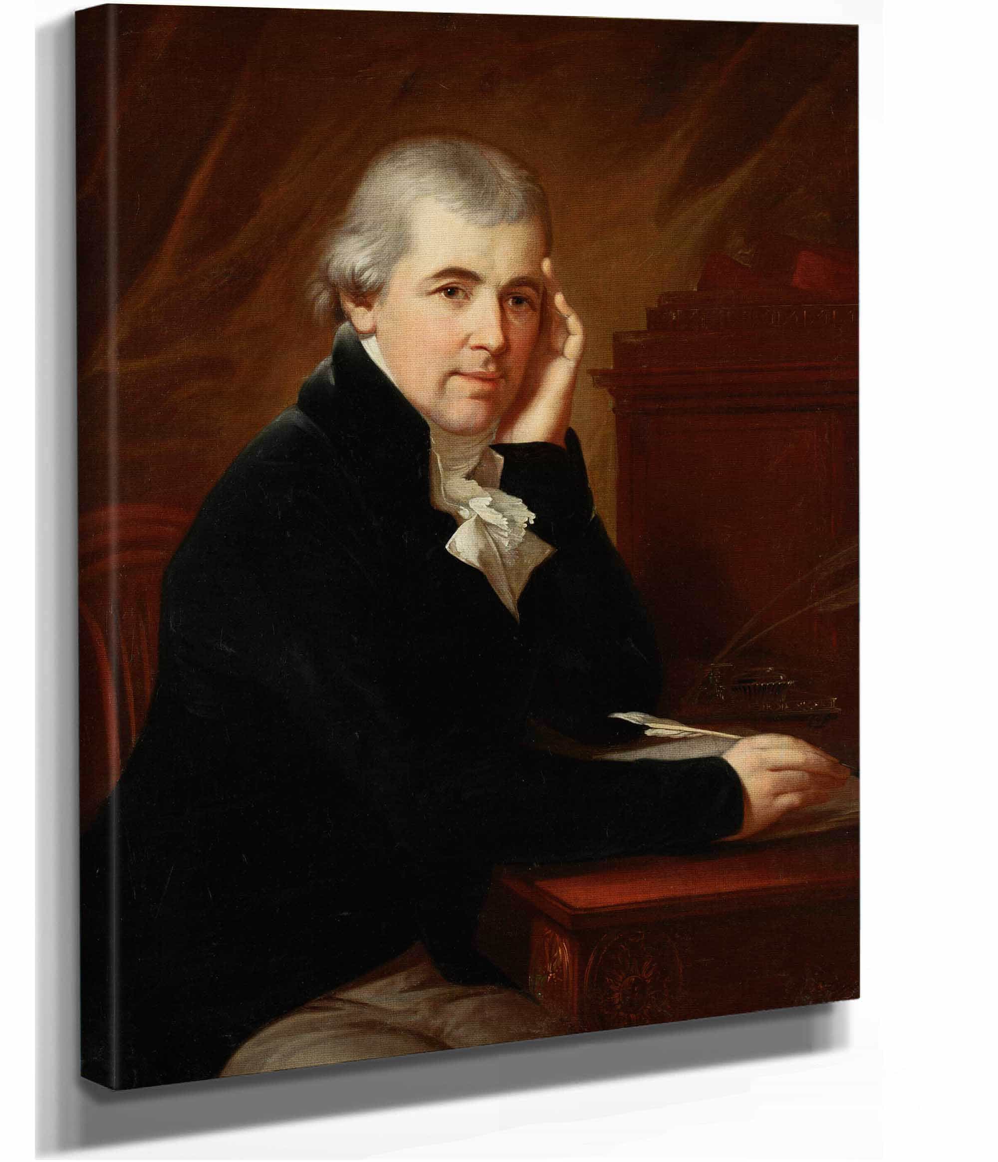 Portrait Of A Man by Johann Baptist Von Lampi The Elder