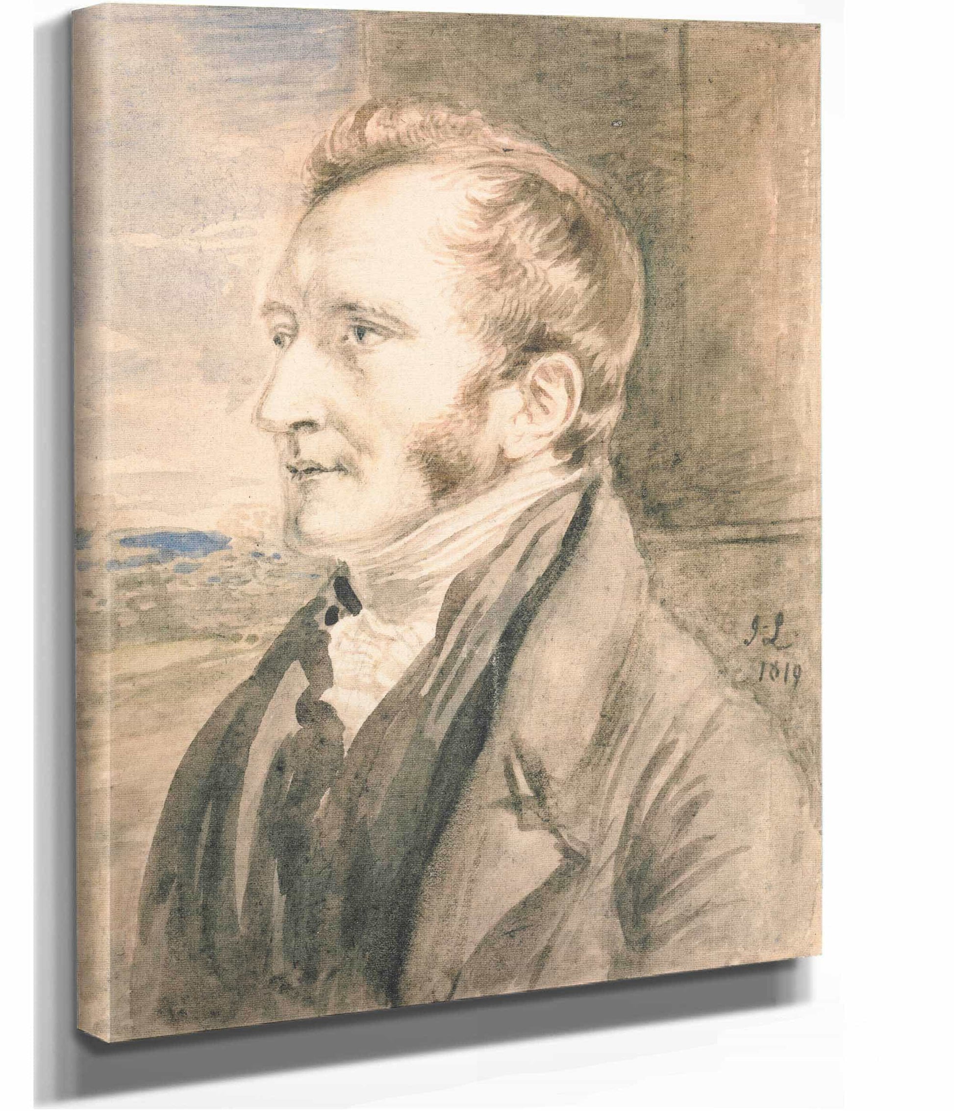 Portrait Of A Man by John Linnell