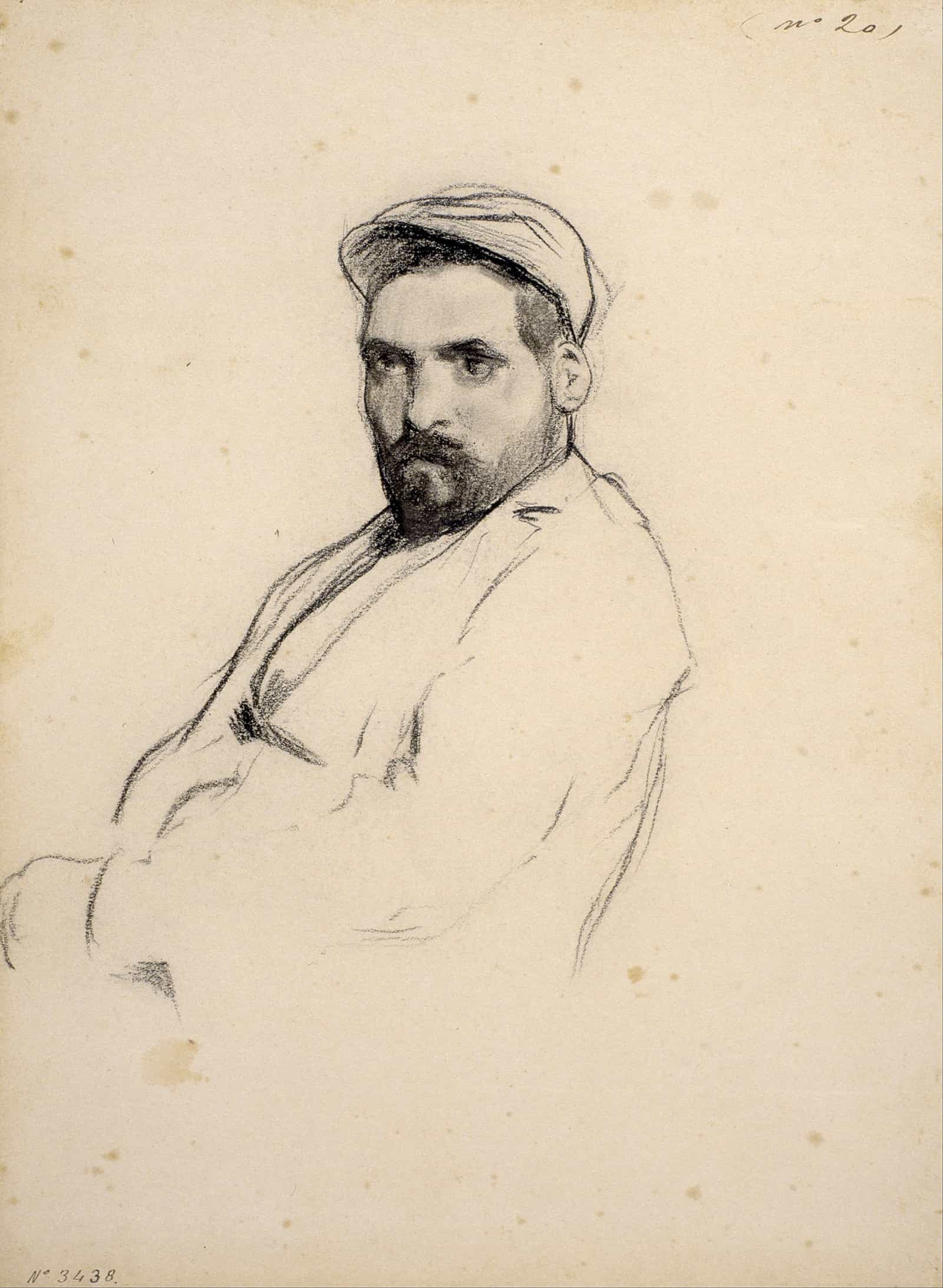 Portrait Of A Man by Santiago Rusinol