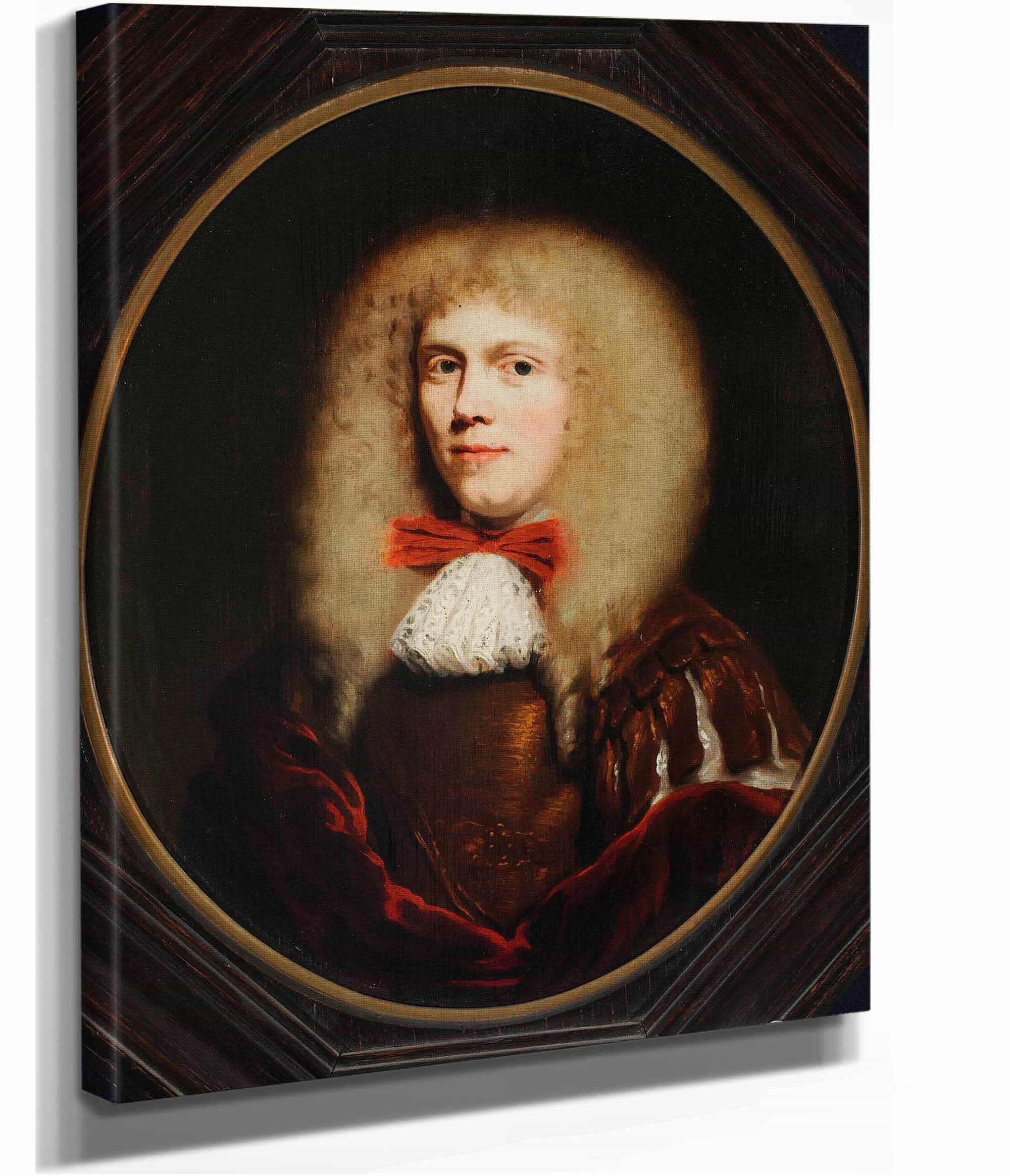 Portrait Of A Man In A Wig by Nicolaes Maes