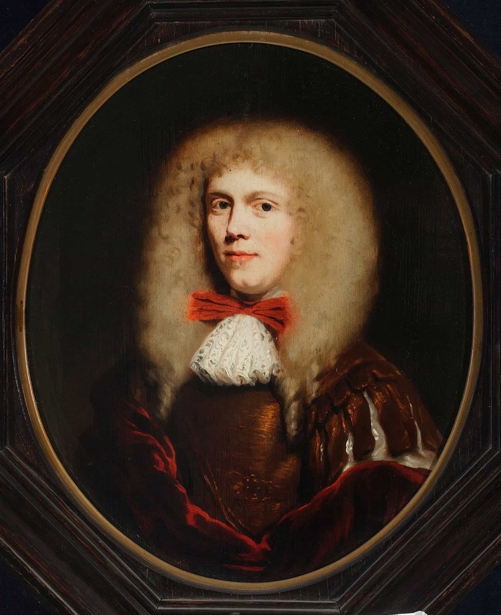 Portrait Of A Man In A Wig by Nicolaes Maes