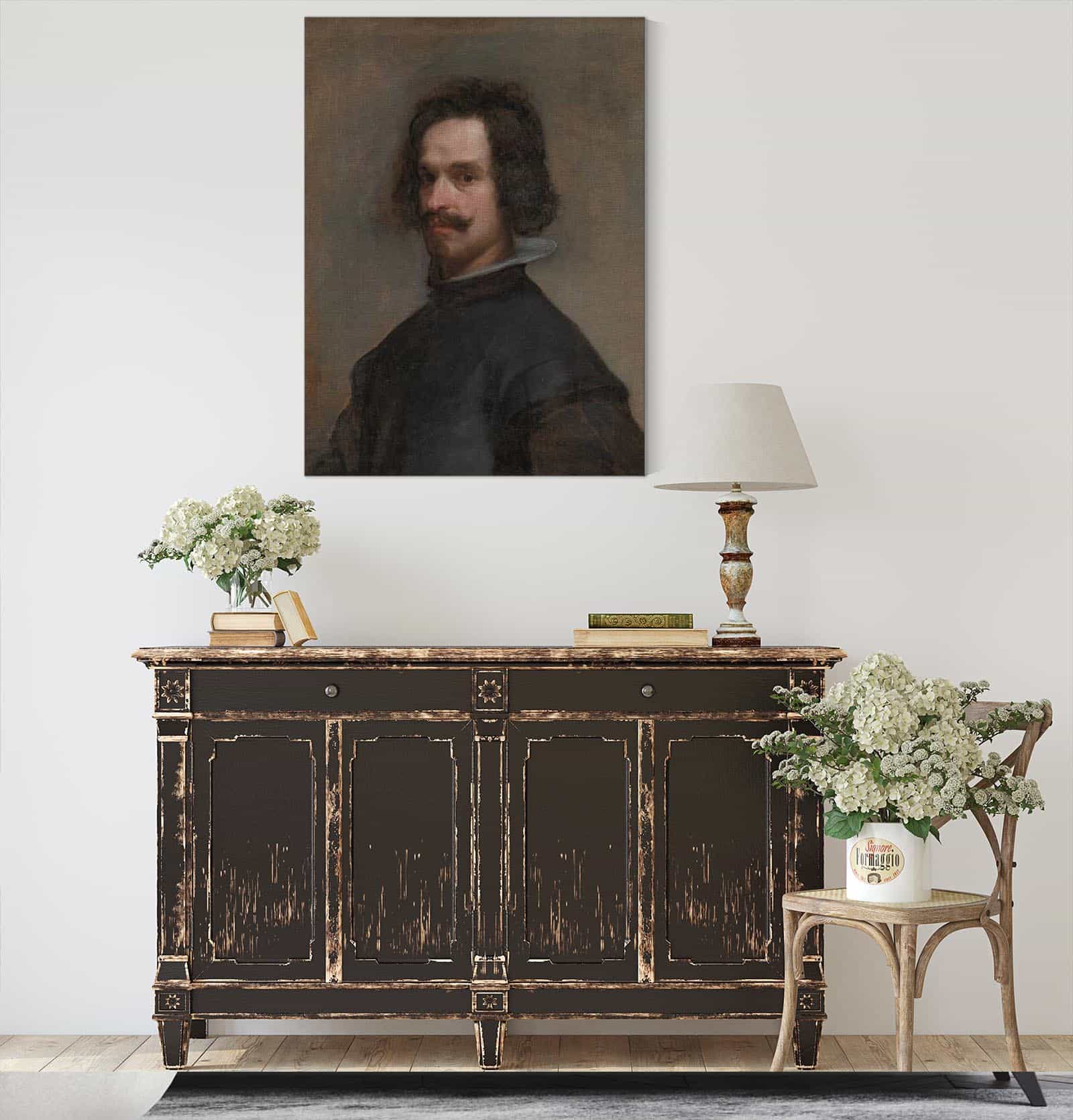 Portrait Of A Man Possibly A Self Portrait by Diego Velazquez