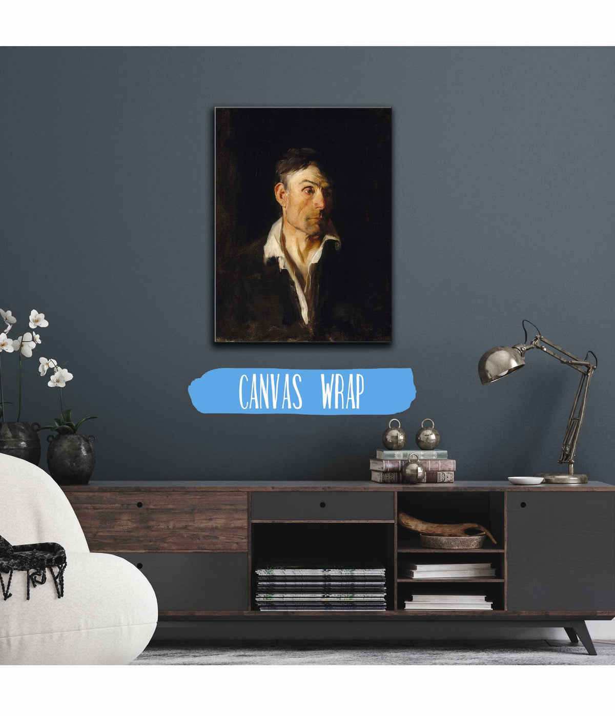 Portrait Of A Man Richard Creifelds by Frank Duveneck