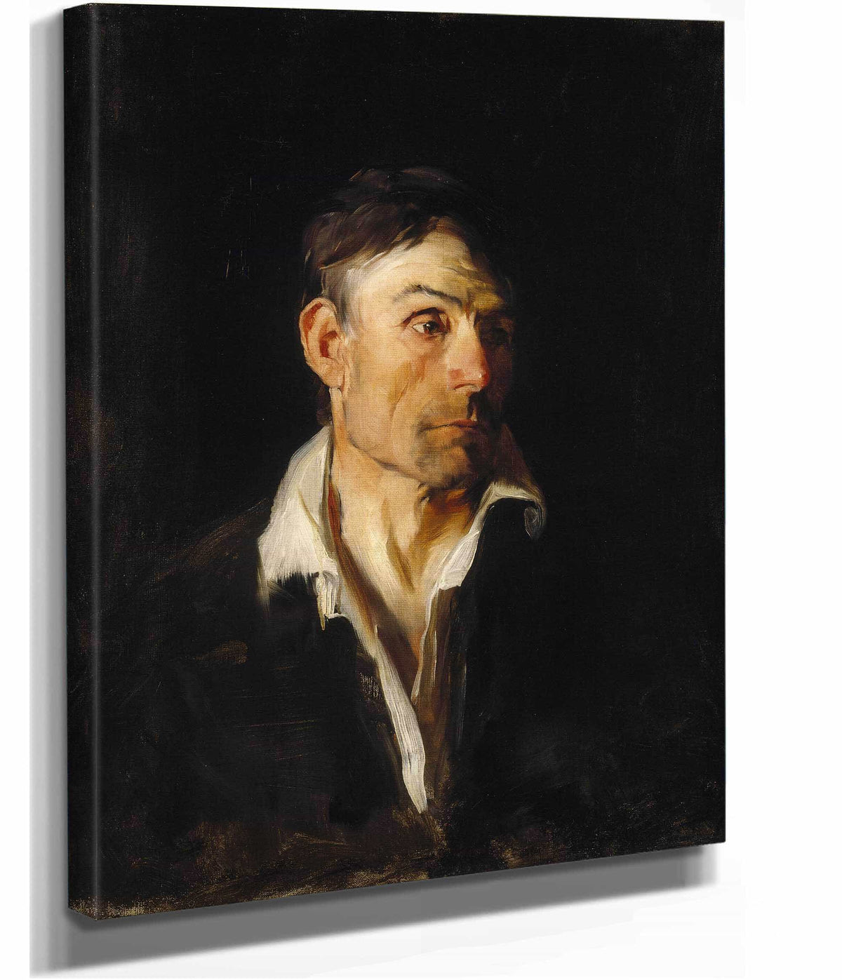 Portrait Of A Man Richard Creifelds by Frank Duveneck