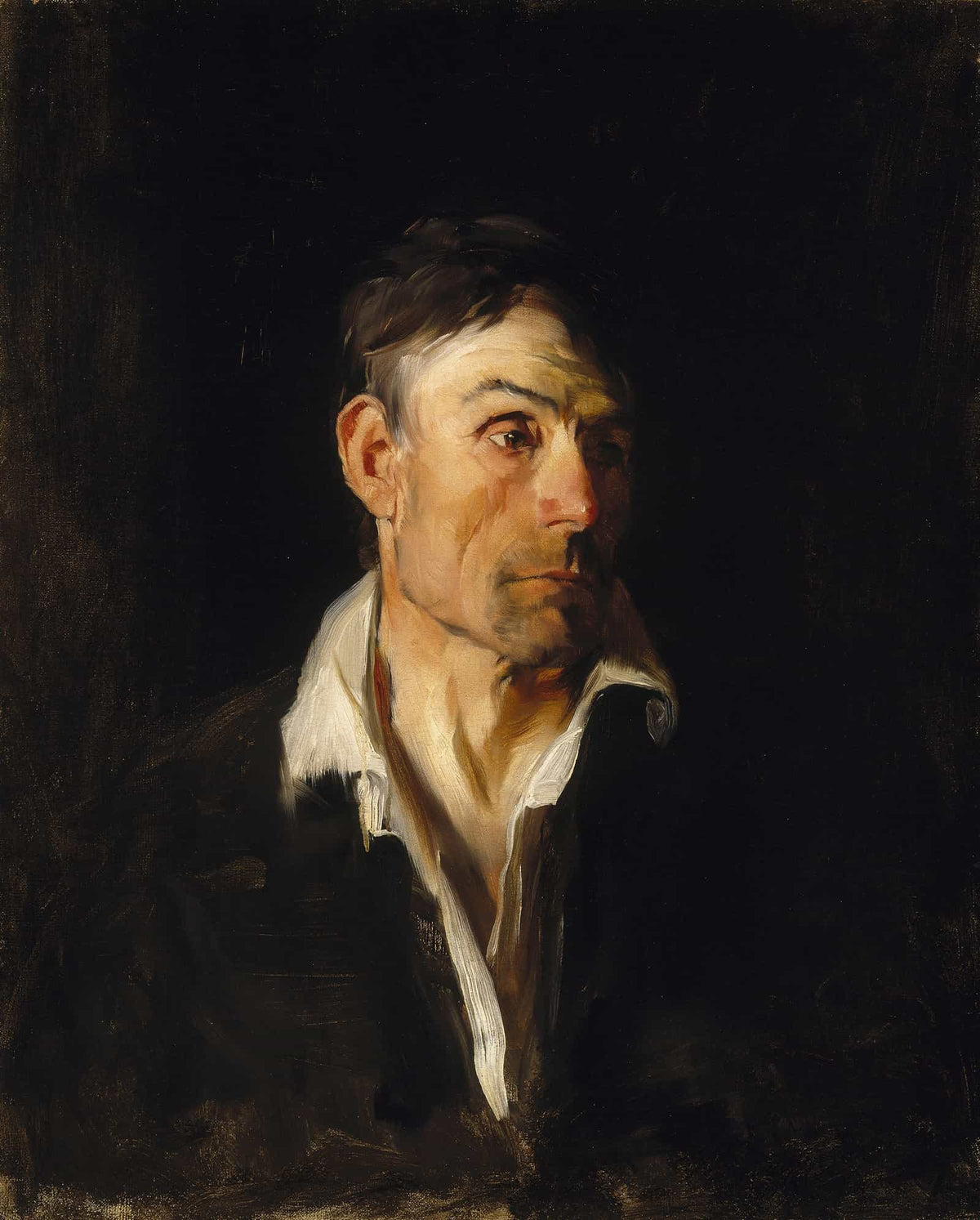 Portrait Of A Man Richard Creifelds by Frank Duveneck