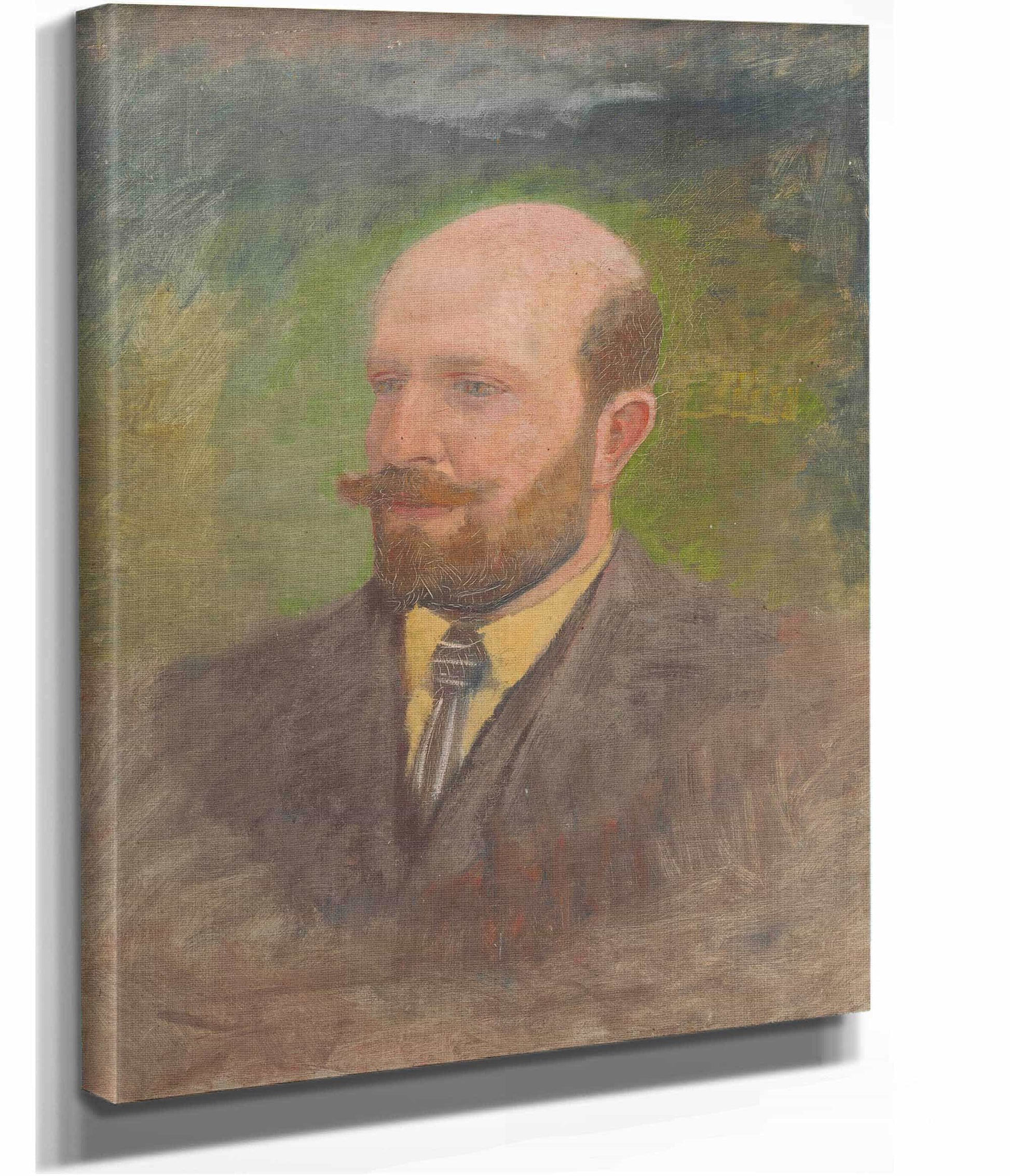 Portrait Of A Man With A Tie   by Ladislav Mednyanszky