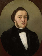 Portrait Of A Man With Side Whiskers by Henryk Siemiradzki