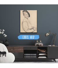 Portrait Of A Mother by Zygmunt Waliszewski