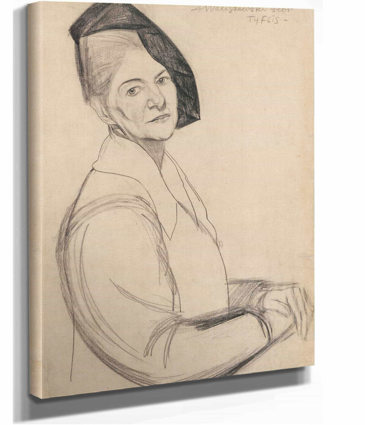 Portrait Of A Mother by Zygmunt Waliszewski