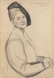 Portrait Of A Mother by Zygmunt Waliszewski
