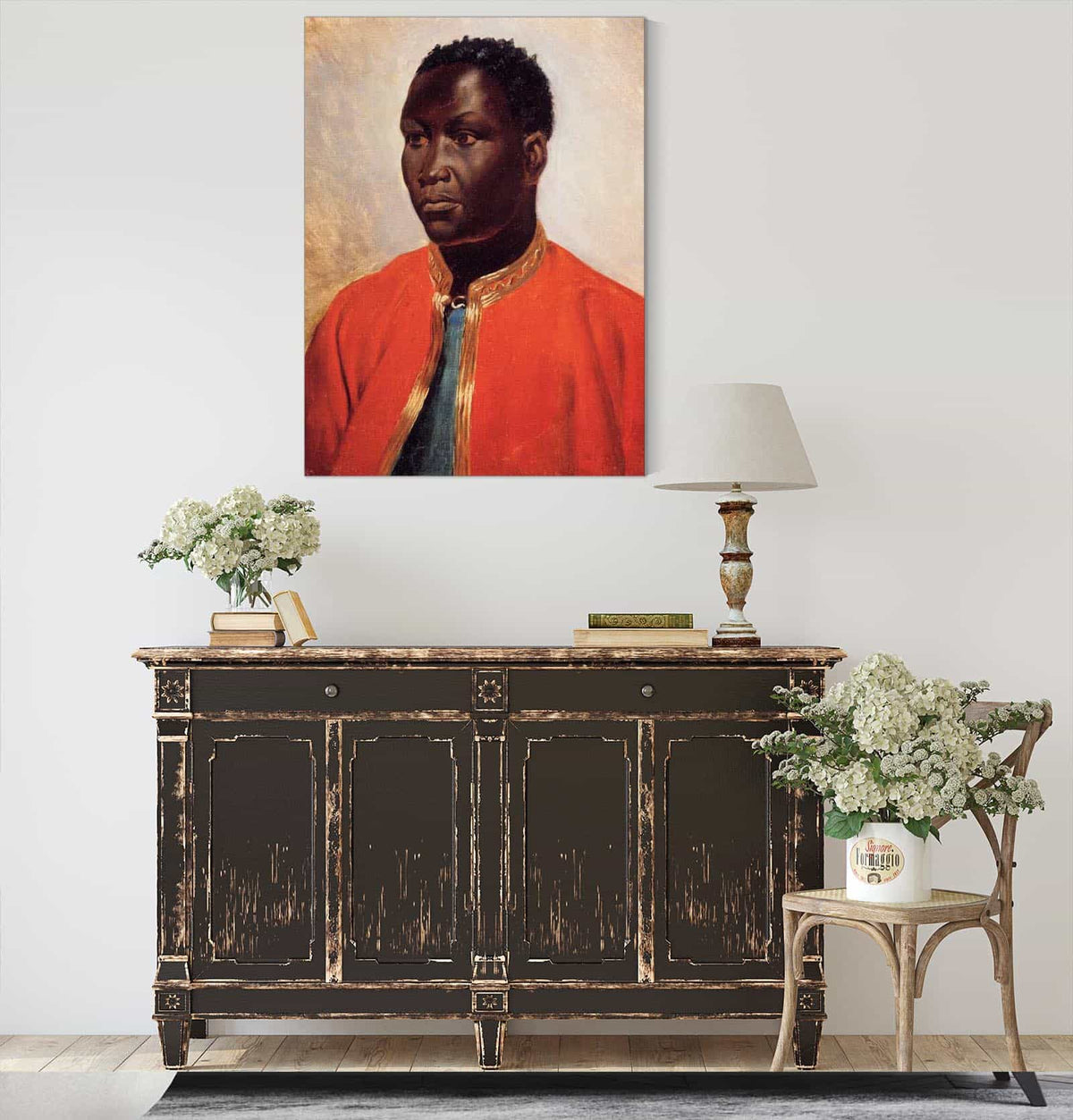 Portrait Of A Negro by Theodore Gericault