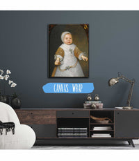 Portrait Of A One Year Old Girl Of The Van Der Burch Family by Aelbert Cuyp