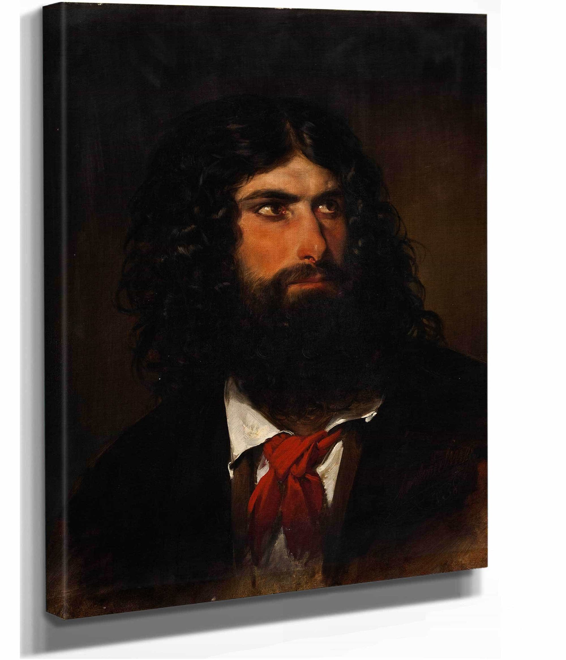 Portrait Of A Roman Peasant by Friedrich Von Amerling