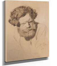 Portrait Of A Russian Peasant by Ilya Efimovich Repin