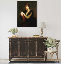 Portrait Of A Seated Lady by James Sant