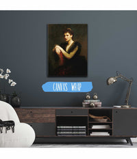 Portrait Of A Seated Lady by James Sant