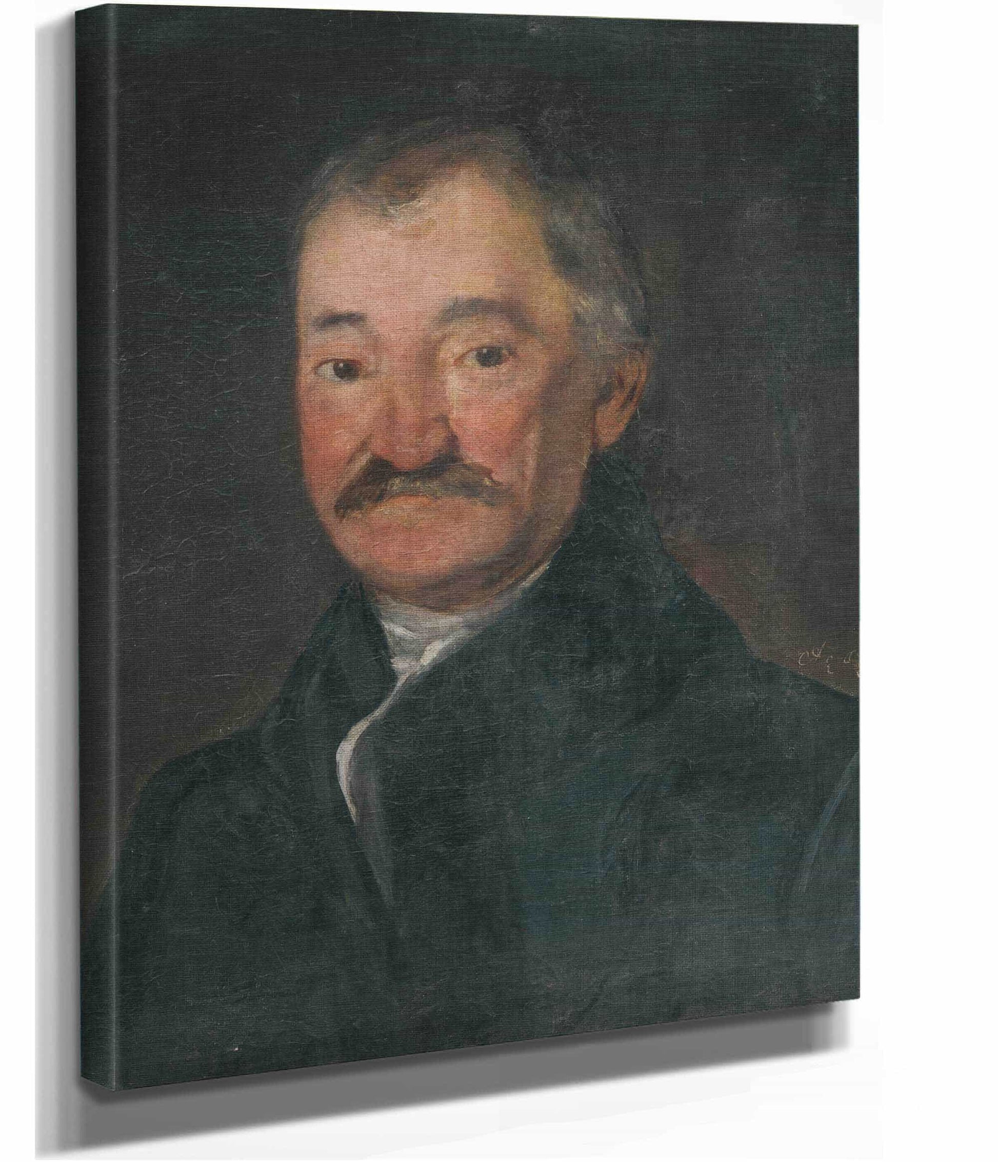 Portrait Of A Senior Man   by Friedrich Von Amerling