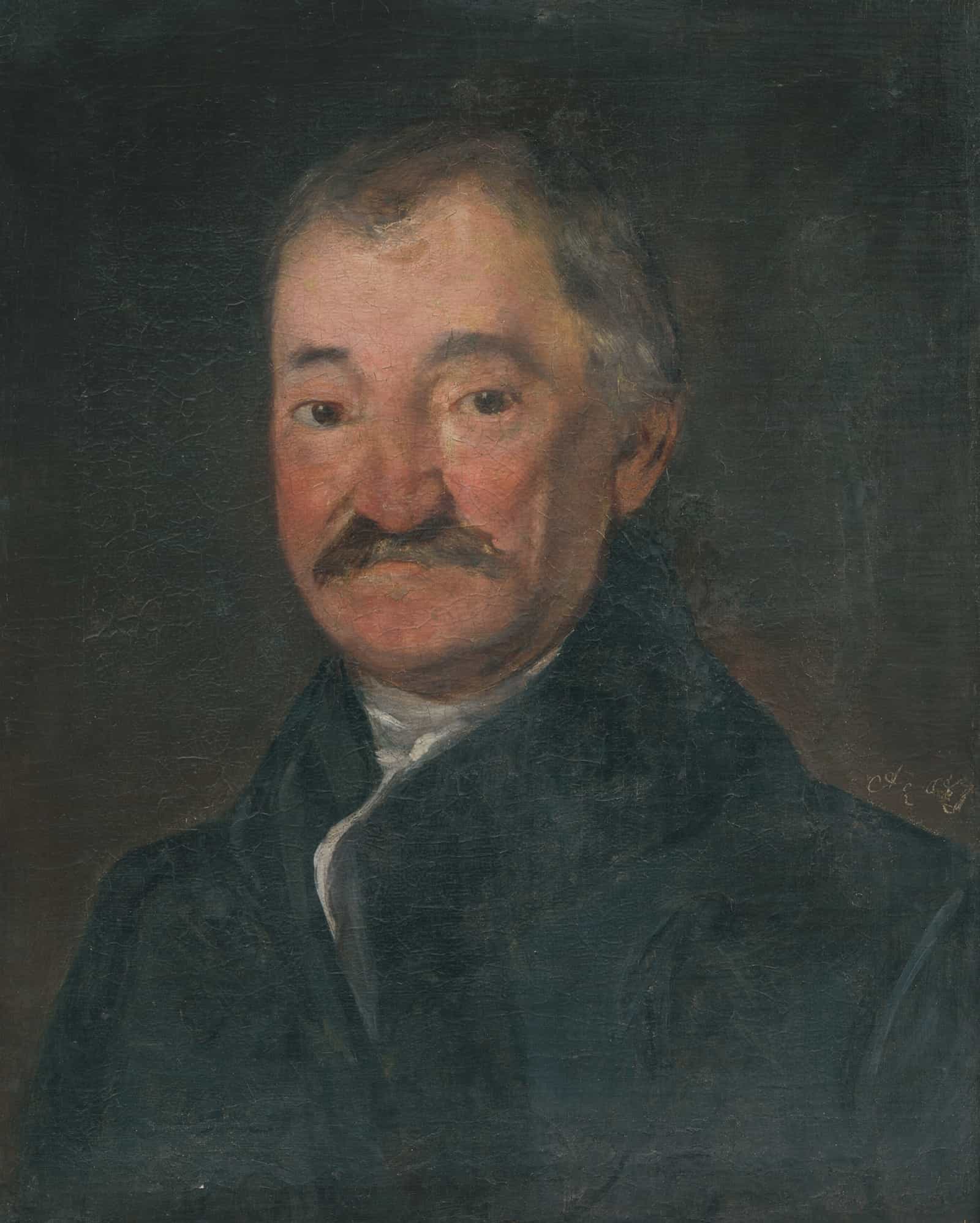Portrait Of A Senior Man   by Friedrich Von Amerling