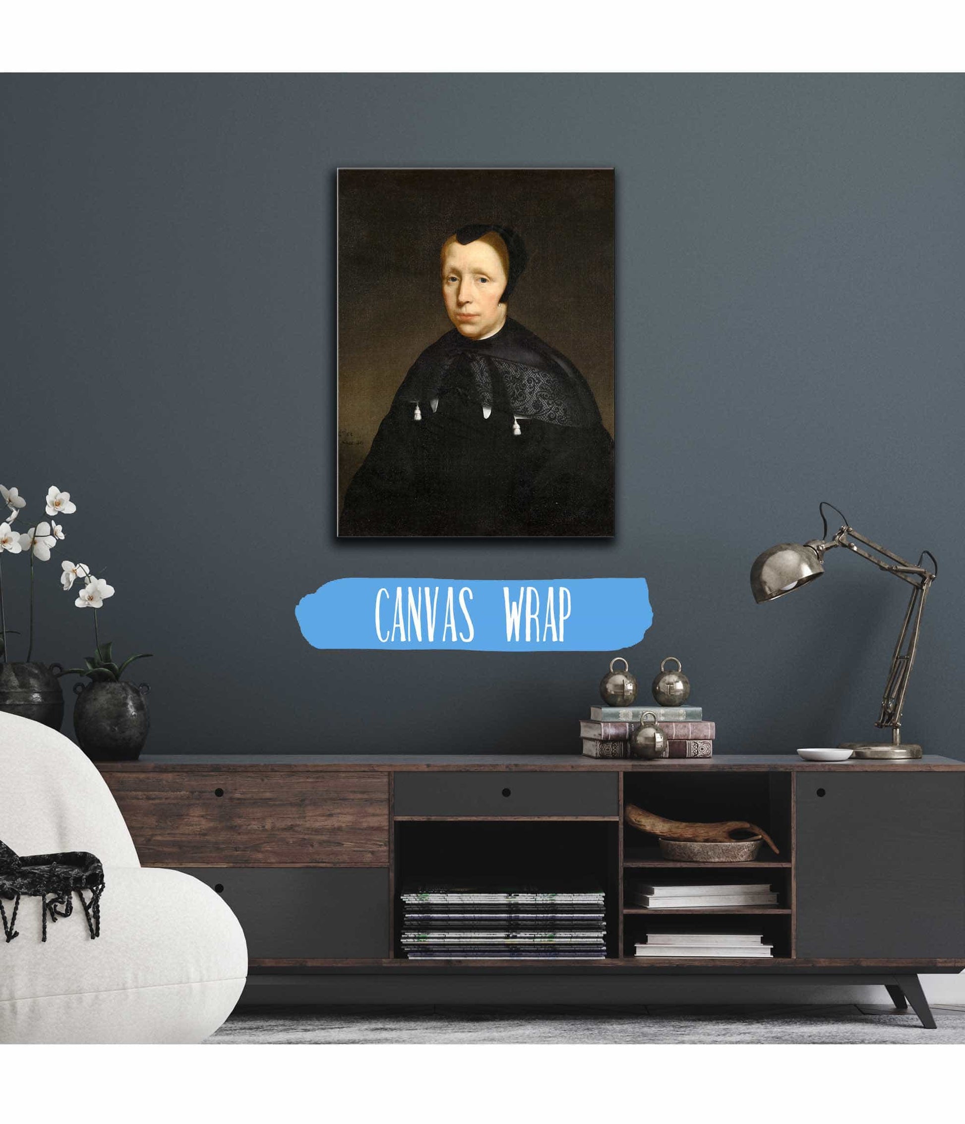 Portrait Of A Widow by Nicolaes Maes