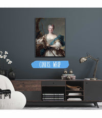 Portrait Of A Woman As Diana by Jean Marc Nattier