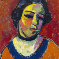 Portrait Of A Woman by Alexej Von Jawlensky