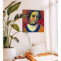 Portrait Of A Woman by Alexej Von Jawlensky