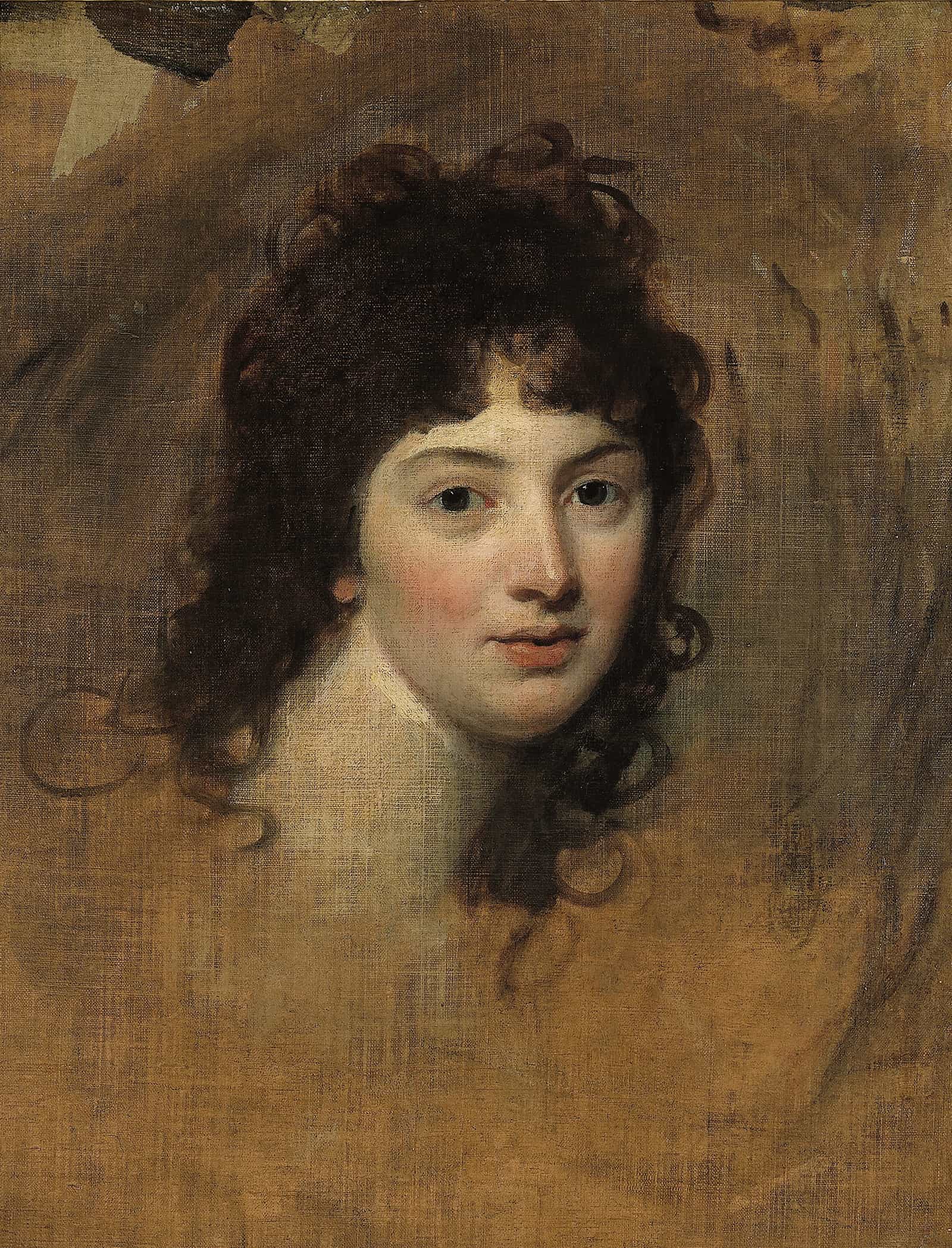 Portrait Of A Woman by George Romney