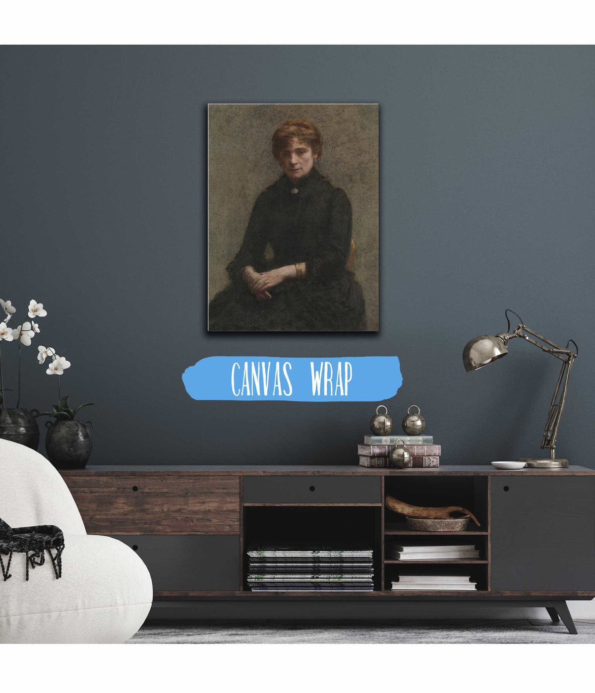 Portrait Of A Woman by Henri Fantin Latour