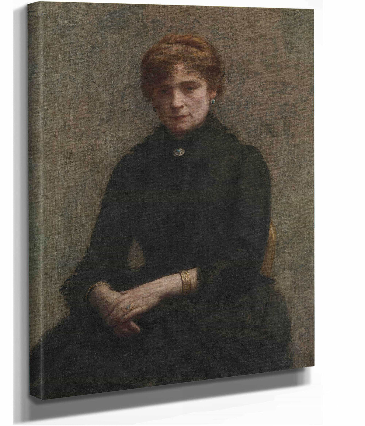 Portrait Of A Woman by Henri Fantin Latour