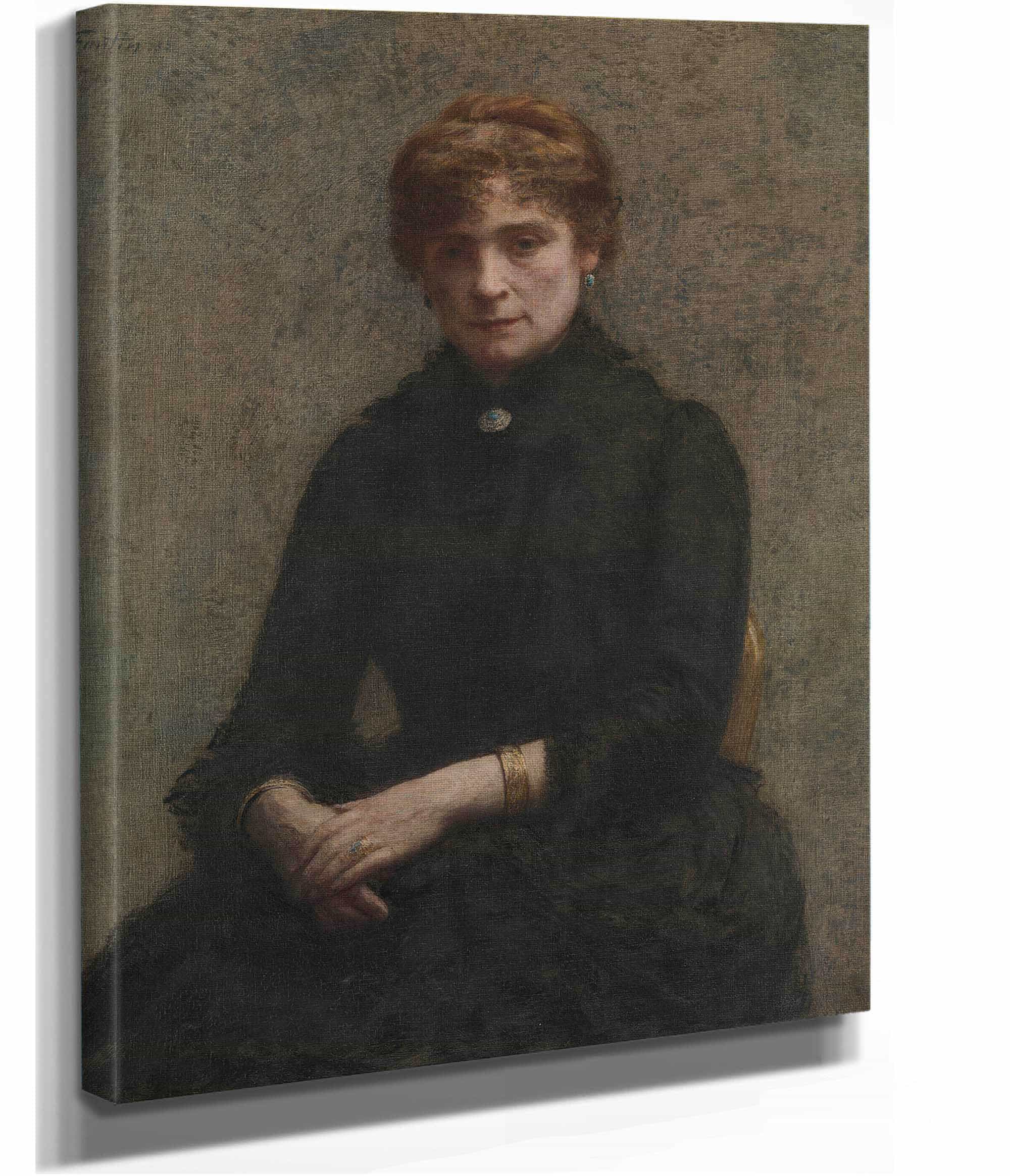 Portrait Of A Woman by Henri Fantin Latour