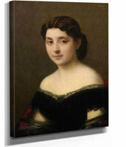 Portrait Of A Woman by Jean Jacques Henner