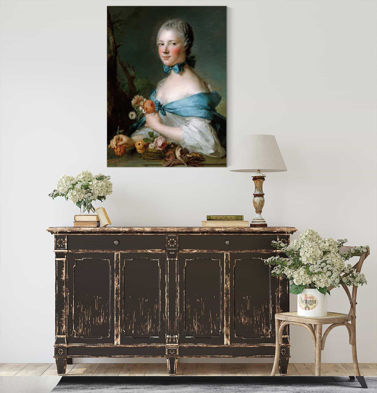 Portrait Of A Woman by Jean Marc Nattier