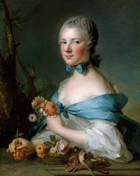Portrait Of A Woman by Jean Marc Nattier