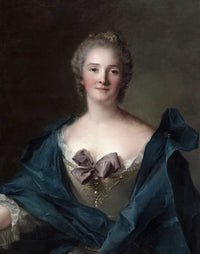 Portrait Of A Woman by Jean Marc Nattier