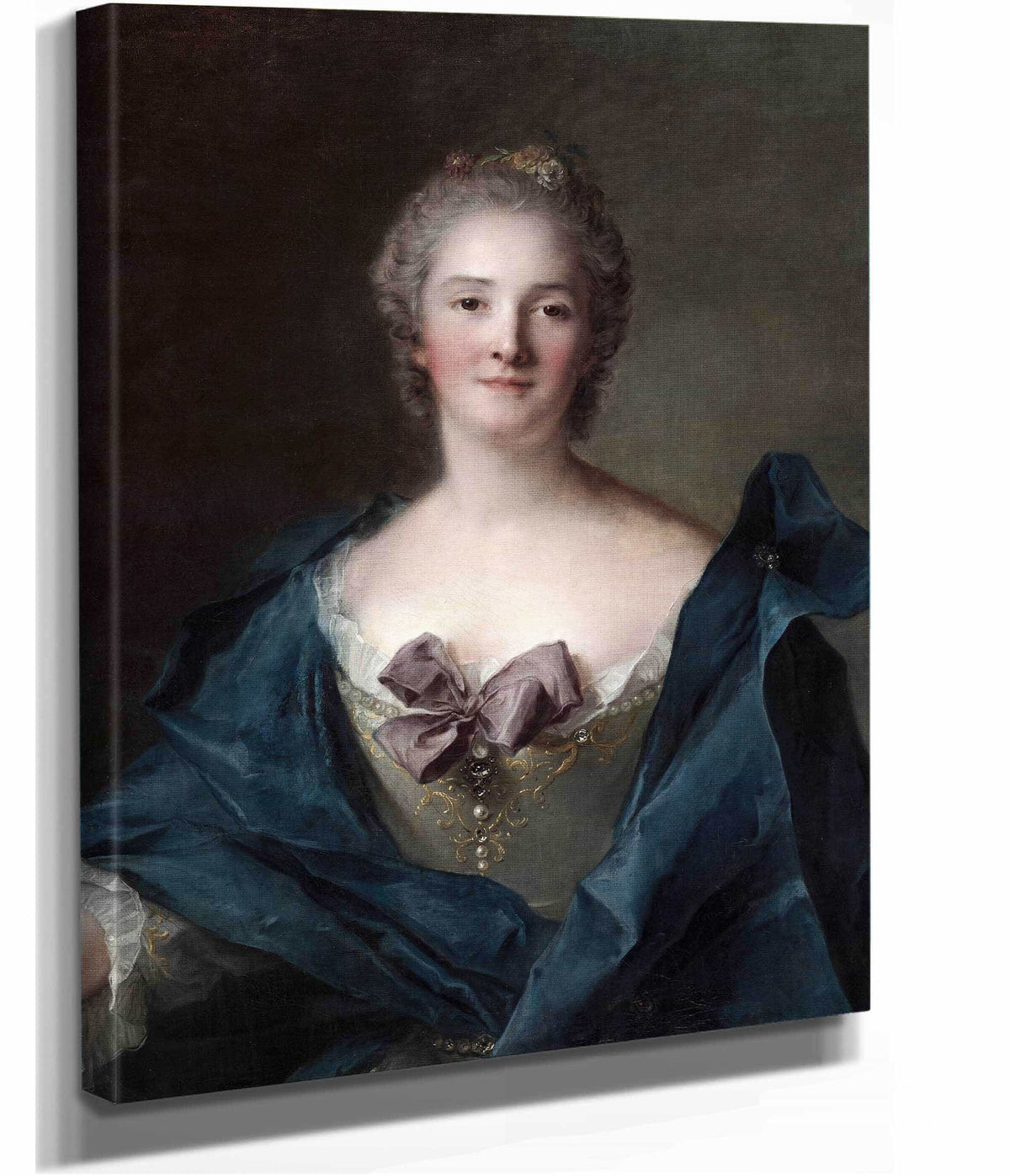 Portrait Of A Woman by Jean Marc Nattier