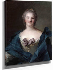 Portrait Of A Woman by Jean Marc Nattier