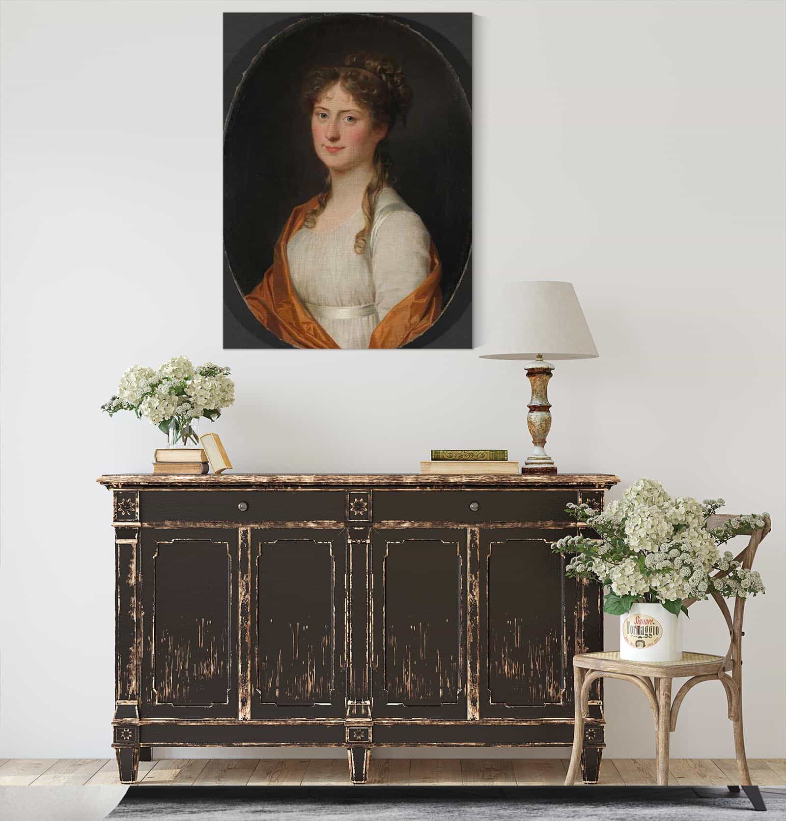 Portrait Of A Woman by Jens Juel