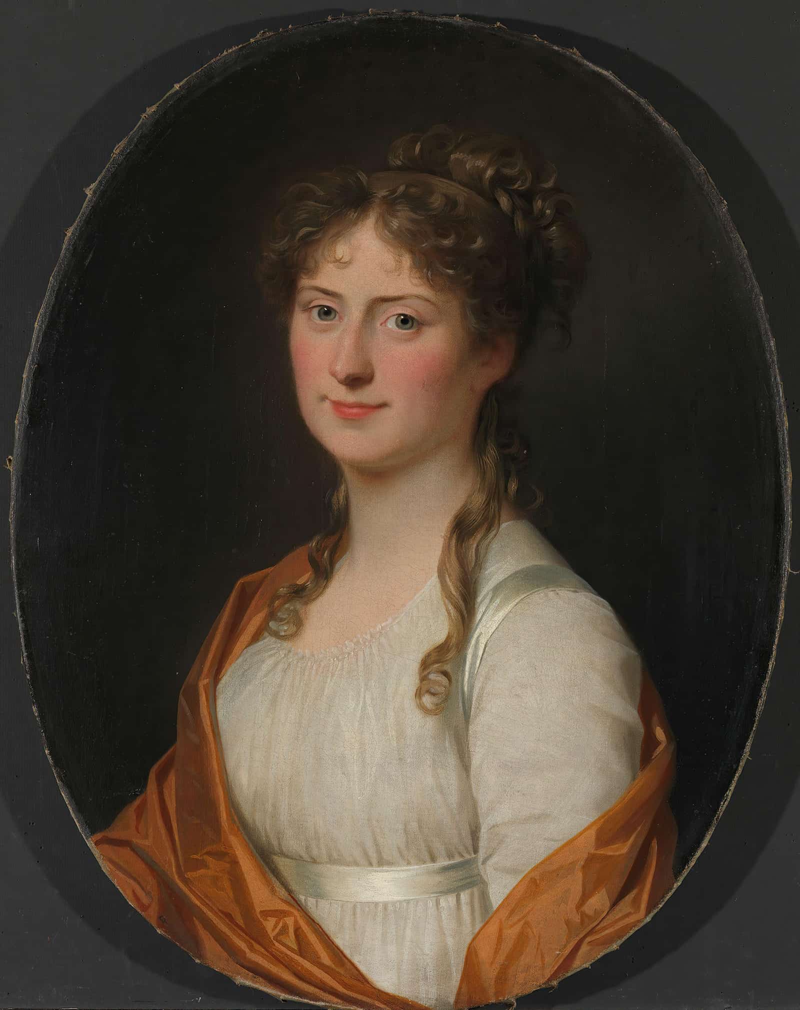 Portrait Of A Woman by Jens Juel