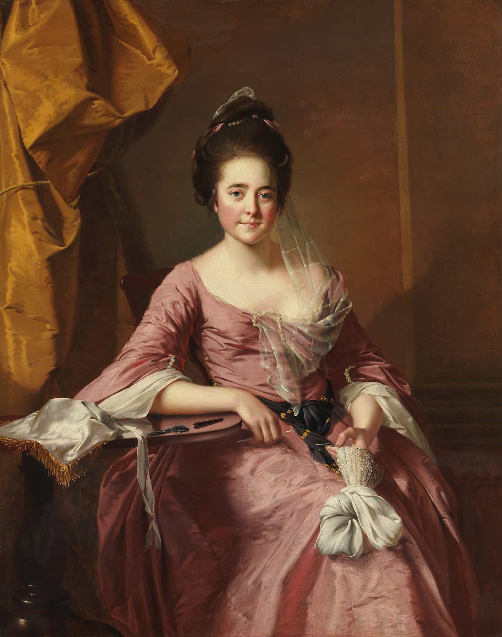 Portrait Of A Woman by Joseph Wright Of Derby