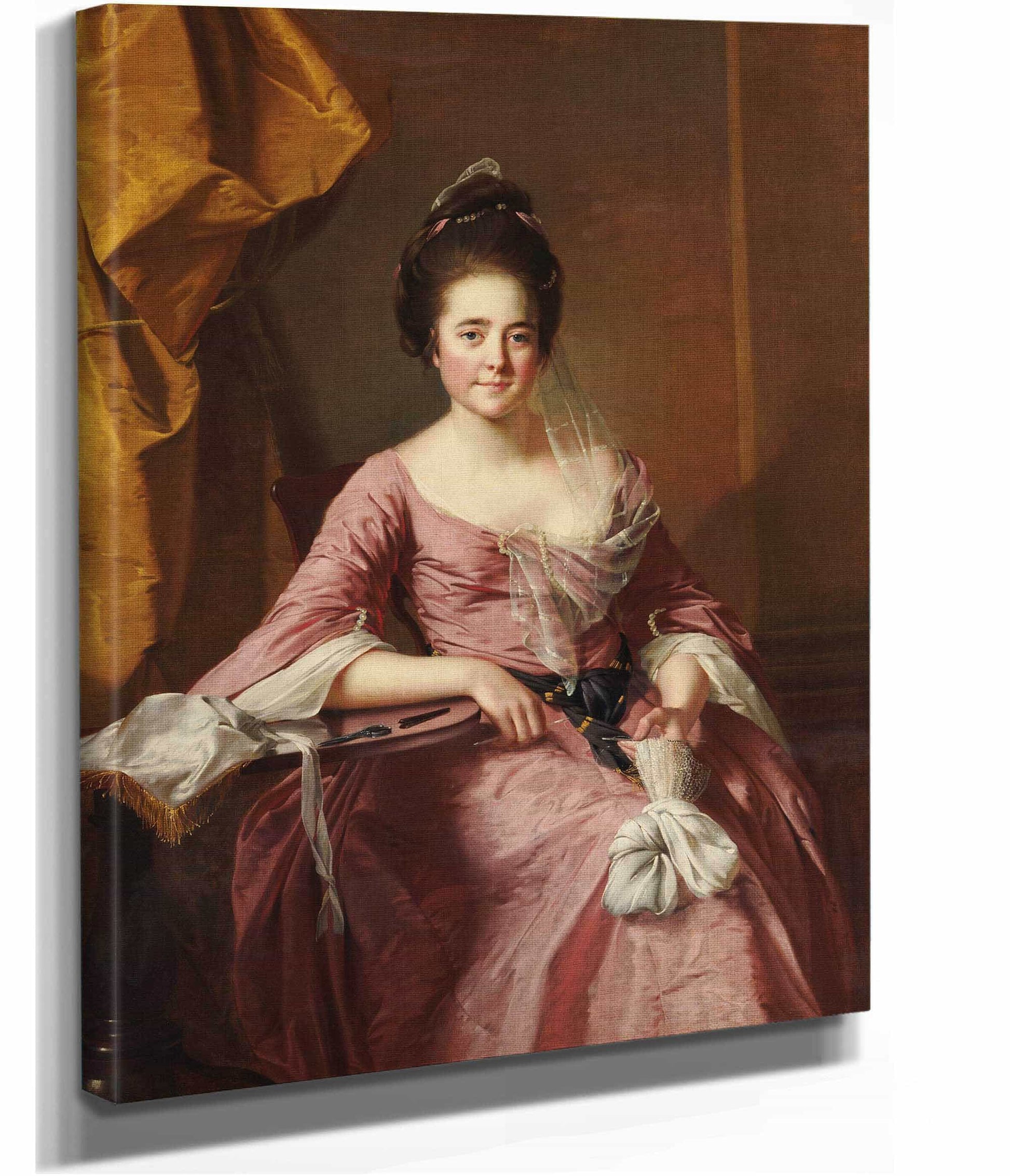 Portrait Of A Woman by Joseph Wright Of Derby